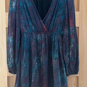 Scotch & Soda Multicolor Patterned Dress